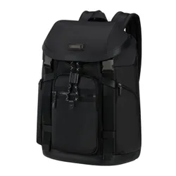 Рюкзак городской Samsonite Relyon Backpack 15,6" с клапаном - чёрный