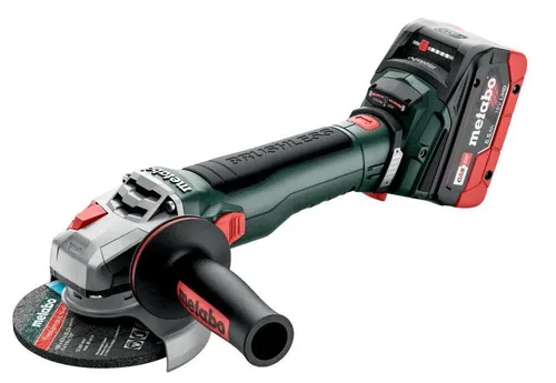 Metabo WB 18 LT BL 11-125 Hızlı 2x5 Açılı Taşlama makinesi. 5Ah