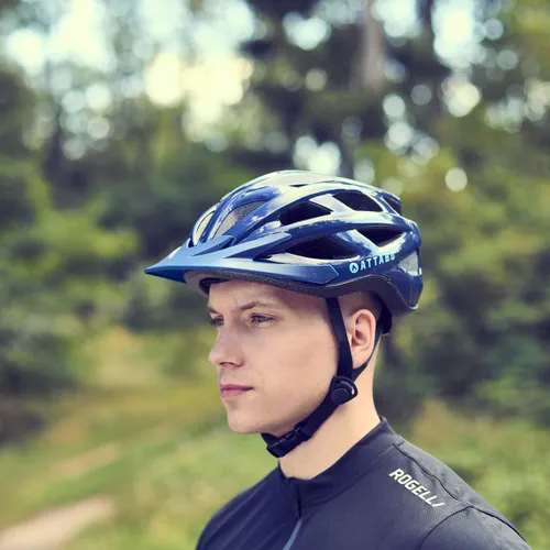 Kask rowerowy ATTABO Firez granatowy