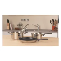 TEFAL Daily Cook 30 cm - patelnia tytanowa nieprzywierająca z sensorem smażenia