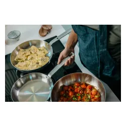 SKOTTSBERG Stainless Steel 2 szt. - zestaw patelni ze stali nierdzewnej