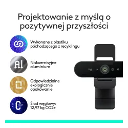 Kamera internetowa Logitech Brio 4K Grafitowy