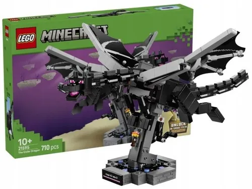 LEGO MINECRAFT 21595 Smok Kresu, zestaw klocków dla dzieci +10 lat
