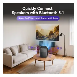 Projektor ETOE Seal Pro LED Full HD Wi-Fi Bluetooth Chromecast Google TV