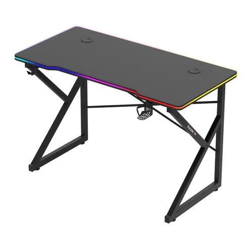 Biurko gamingowe HUZARO Hero 1.7 RGB Czarny