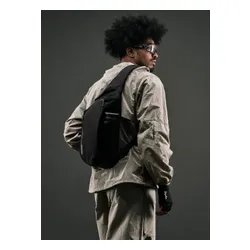 Plecak na jedno ramię Alpaka Metro Crossbody Right Shoulder - black