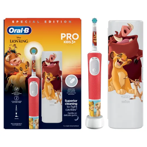 Szczoteczka elektryczna dla dzieci Oral-B Pro Kids Król Lew