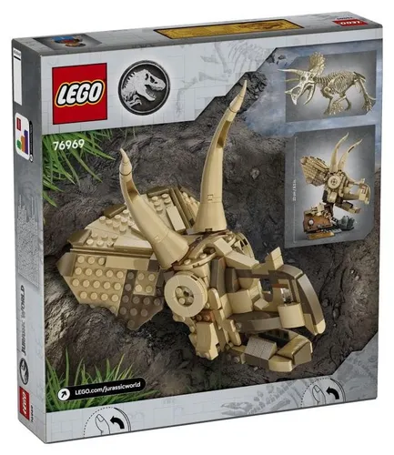 LEGO Jurassic World 76969 Szkielety dinozaurów: czaszka triceratopsa