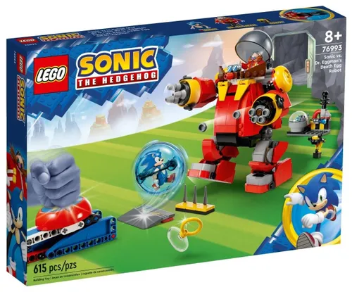 LEGO Sonic the Hedgehog 76993 Sonic против Доктора Эггмана и Роба смертельного яйца