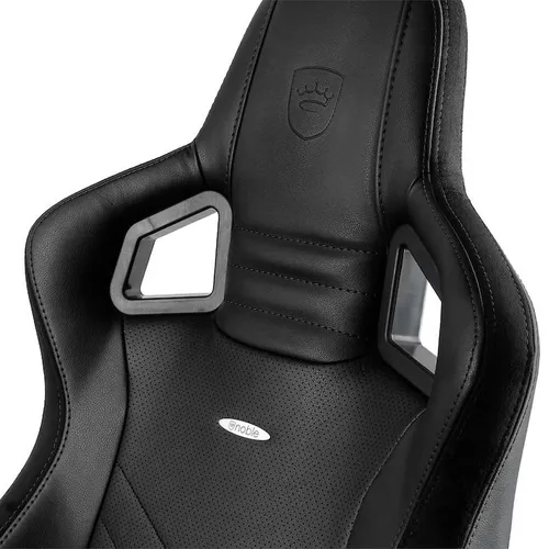 Fotel Noblechairs EPIC Black Gamingowy do 120kg Skóra ECO Czarny