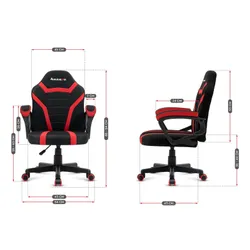 Fotel HUZARO Ranger 1.0 Mesh Czerwony