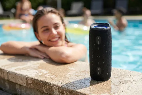 Głośnik mobilny XMUSIC BTS860 Bluetooth, Moc 40W, IP66, Akumulator 5000 mAh,  Radio FM, Czarny