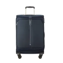 Walizka średnia poszerzana Samsonite Popsoda - dark blue