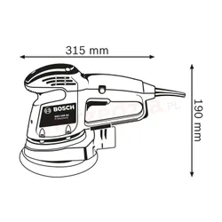 Bosch GEX 34-150 Taşlama makinesi