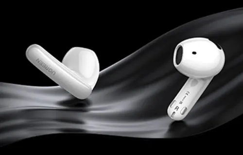 Słuchawki bezprzewodowe UGREEN LightBuds WS217 ANC Douszne Bluetooth 6.0 Biały