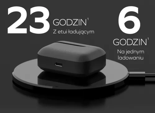 Słuchawki bezprzewodowe Creative Zen Air 2 ANC Dokanałowe Bluetooth 5.3 Czarny