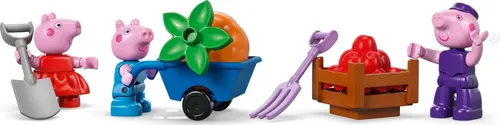 LEGO Świnka Peppa 10461 Ogród i szklarnia Dziadka Świnki