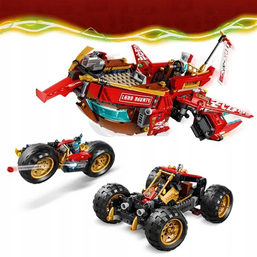 LEGO Ninjago 71869 Perła Lądu, zestaw klocków 9+