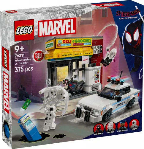 LEGO Super Heroes bricks 76311 Мультивселенная: Майлз Моралес против Спота