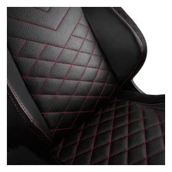 Fotel Noblechairs EPIC Black Red Gamingowy do 120kg Skóra ECO Czarno-czerwony