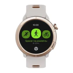 Smartwatch STELIO Activ Pro AI GPS 46mm Tytan Złoty