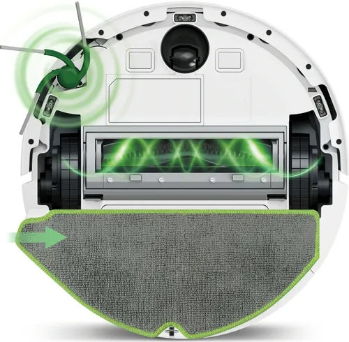 Robot sprzątający IROBOT Roomba 115 Combo Auto Empty Biały