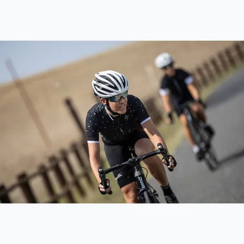 Kask rowerowy Rogelli Tecta white/black