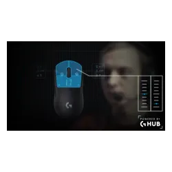 Myszka gamingowa Logitech G Pro X3 Superstrike Czarny
