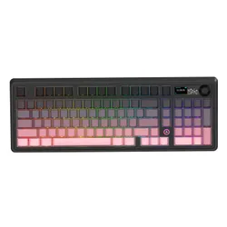 Klawiatura AJAZZ AK980 V2 Czarno-różowy