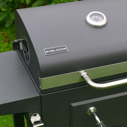Grill węglowy VELACO VL14-GREY Szary