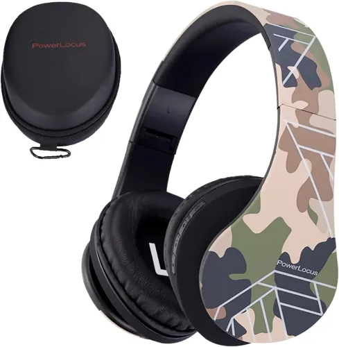 Słuchawki bezprzewodowe PowerLocus P2 Kids Nauszne Dla Dzieci Bluetooth 5.3 Moro