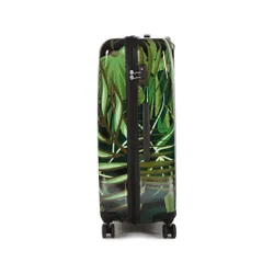 Большой жесткий чемодан Saxoline SX Palm Leaves 1460h0. 71. 10 Черный