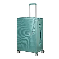 Walizka duża American Tourister Soundbox Alu - dusty turquoise