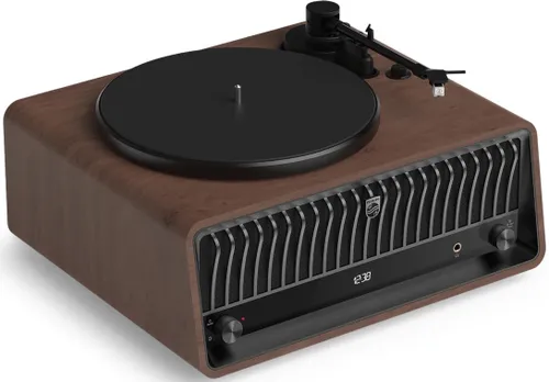 Gramofon PHILIPS TAV9000D/10 Brązowy, Automatyczny, Napęd paskowy, USB, Prędkość odtw. 33 1/3, 45 obr./min