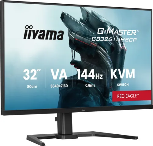 iiyama G-Master GB3261UHSCP-B1 Red Eagle - 144Hz | 4K | VA | 31.5''