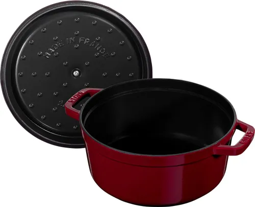 Garnek żeliwny okrągły 6.7 ltr, kasztanowy STAUB LA COCOTTE Kasztanowy