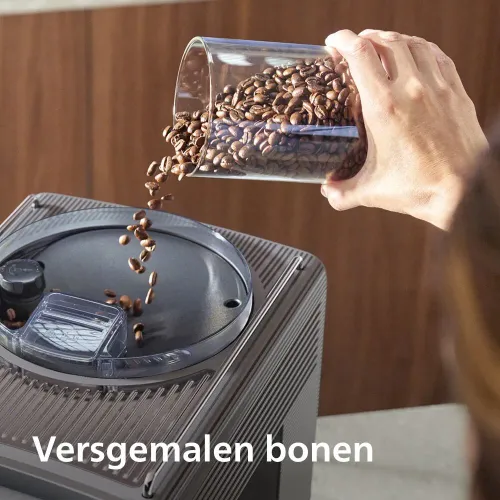 Автоматическая кофемашина Philips 8000 LatteGo Pro Café Aromis EP8757/92 холодный кофе ширина 25,1 см