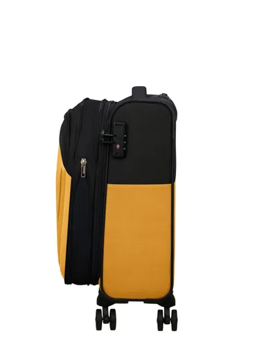 Walizka kabinowa American Tourister Daring Dash EXP- black / yellow