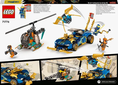 LEGO Ninjago Wyścigówka EVO Jaya i Nyi 71776