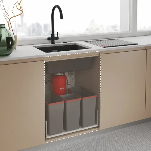 Bateria FRANKE Lina Clear Water 2.0 J 120.0730.807 Czarny mat