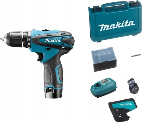 Makita DF330DWE Akülü Matkap 10.8 V 2 x 1.3 Ah Akülü