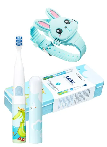 Szczoteczka soniczna VITAMMY Smile Krokodyl + Zegarek