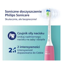 Szczoteczka soniczna PHILIPS Sonicare 4100 HX3689 41 Różowy