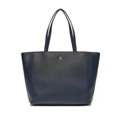 Сумка Tommy Hilfiger Th Essential Sc Tote Corp Handbag AW0AW16089 Navy Blue