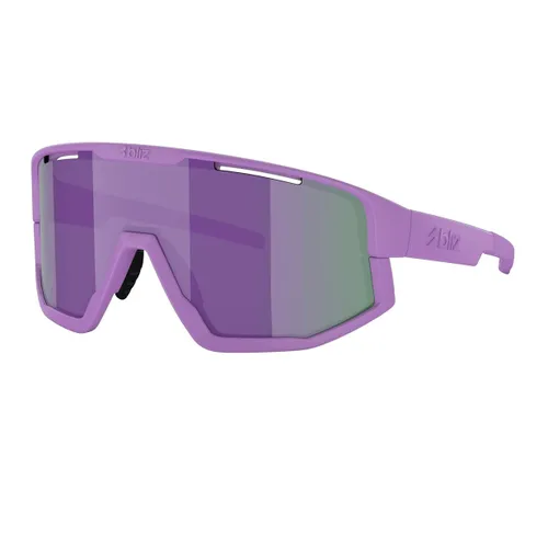 Okulary przeciwsłoneczne Bliz Fusion Small matte purple/grey purple mirror