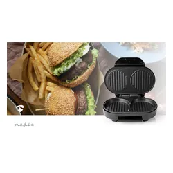 Grill elektryczny NEDIS KAHM100BK