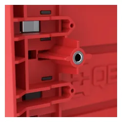 Skrzynka narzędziowa QBRICK System PRO Cart 2.0 Plus Drawer 2 Red Ultra HD Custom