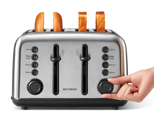 Toster BUYDEEM DT640E Stalowy
