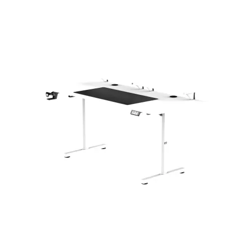 Biurko Ultradesk HIGHLANDER XXL 160cm Regulacja wysokości Biały