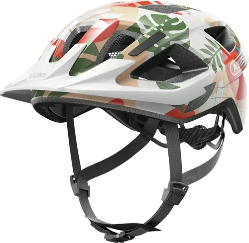 Kask rowerowy ABUS Aduro 3.0 Palm Wielokolorowy Miejski (rozmiar M)